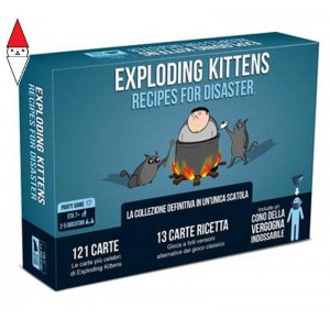 , , , GIOCO DA TAVOLO ASMODEE EXPLODING KITTENS RECIPES FOR DISASTER (ESPANSIONE)