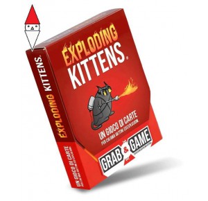 , , , GIOCO DA TAVOLO ASMODEE EXPLODING KITTENS GRAB AND GAME