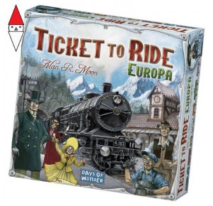 , , , GIOCO DA TAVOLO ASTERION PRESS (ASMODEE) GIOCO TICKET TO RIDE EUROPA