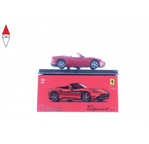 , , , MODELLINO BBURAGO CALIFORNIA T (OPEN TOP) SIGNATURE 1/43 ROSSA