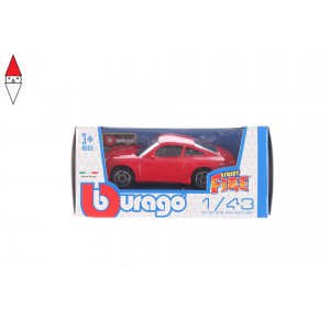 , , , MODELLINO BBURAGO PORSCHE 911 CARRERA 1/43 RED