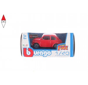 , , , MODELLINO BBURAGO FIAT 500 1965 1/43 RED