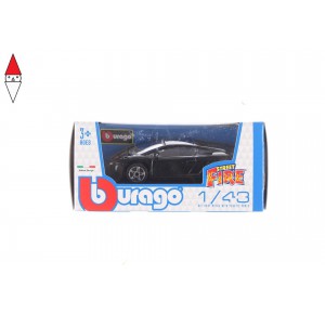 , , , MODELLINO BBURAGO LAMBORGHINI GALLARDO 1/43 BLACK