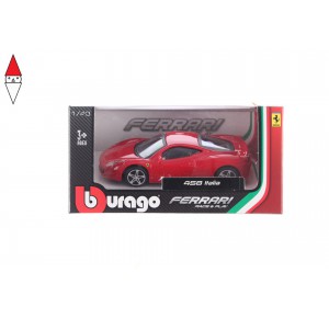 , , , MODELLINO BBURAGO FERRARI 458 ITALIA 1/43 ROSSA