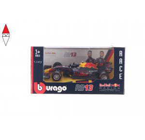 , , , MODELLINO BBURAGO RED BULL RB13 1/43 3 RICCIARDO