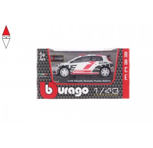 , , , MODELLINO BBURAGO ABARTH GRANDE PUNTO S2000 1/43 RACE