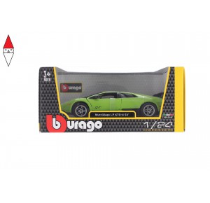 , , , MODELLINO BBURAGO LAMBORGHINI MURCIELAGO LP 670-4 SV 1/24 VERDE