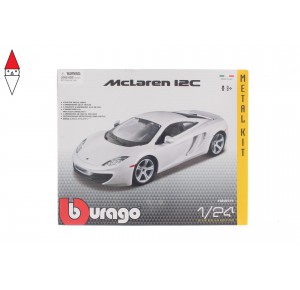 , , , MODELLINO BBURAGO MCLAREN 12C 1/24 METAL KIT