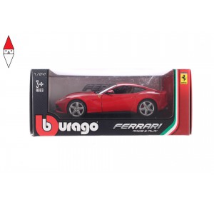 , , , MODELLINO BBURAGO FERRARI F12 BERLINETTA 1/24 ROSSA