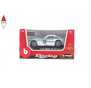 , , , MODELLINO BBURAGO BMW Z4 M COUPE 1/43 RACING