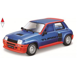 , , , MODELLINO BBURAGO RENAULT 5 TURBO 1/24