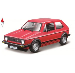 , , , MODELLINO BBURAGO VOLKSWAGEN GOLF MK1 GTI (1979) 1/24