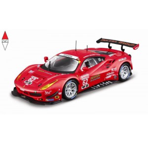 , , , MODELLINO BBURAGO 488 GTE 2017 1/43