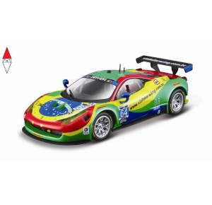 , , , MODELLINO BBURAGO 458 ITALIA GT3 2015 1/43