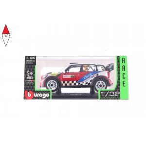 , , , MODELLINO BBURAGO MINI JOHN COOPER WORKS WRC 1/32 RACE