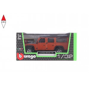 , , , MODELLINO BBURAGO LAND ROVER DEFENDER 110 1/32 MARRONE