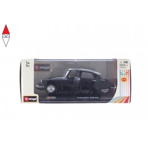 , , , MODELLINO BBURAGO CITROEN DS19 1/32 STREET CLASSICS NERA