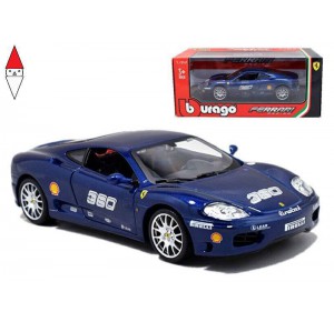 , , , MODELLINO BBURAGO FERRARI 360 MODENA CHALLENGE 1/24