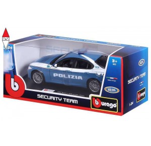 , , , MODELLINO BBURAGO 1/24 ALFA ROMEO GIULIA CARABINIERI