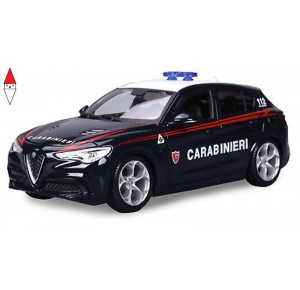 , , , MODELLINO BBURAGO 1/24 ALFA ROMEO STELVIO CARABINIERI