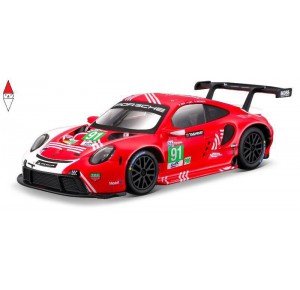 , , , MODELLINO BBURAGO 1/24 PORSCHE 911 RSR LEMANS 2020 (91)