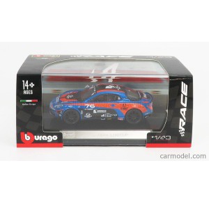 , , , MODELLINO BBURAGO 1/43 ALPINE A110 CUP