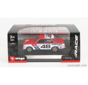 , , , MODELLINO BBURAGO 1/43 BRE DATSUN 510