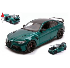 , , , MODELLINO BBURAGO 1/18 ALFA ROMEO GIULIA GTAM 2020 GREEN