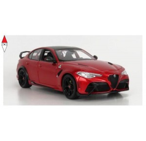 , , , MODELLINO BBURAGO 1/18 ALFA ROMEO GIULIA GTAM 2020 RED