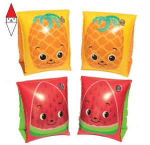 , , , GIOCO ESTIVO BEST WAY (GONFIABILE) BRACCIOLI FRUTTA CM. 23X15 FRAGOLA E ANANAS