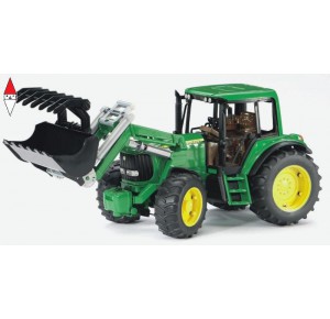 , , , MODELLINO BRUDER TRATTORE JOHN DEERE 6920 CON BENNA