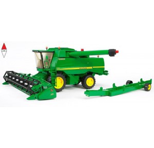 , , , MODELLINO BRUDER MIETITRICE JOHN DEERE COMBINE T670I