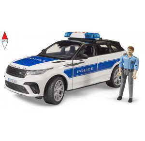 , , , MODELLINO BRUDER RANGE ROVER VELAR POLIZIA