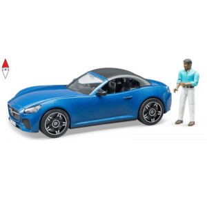 , , , MODELLINO BRUDER BRUDER ROADSTER CON PILOTA