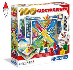 , , , GIOCO DA TAVOLO CLEMENTONI 100 GIOCHI RIUNITI