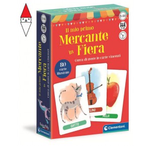 , , , CARTE DA GIOCO CLEMENTONI CARTE IL MIO PRIMO MERCANTE IN FIERA