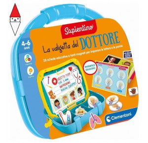 , , , GIOCO EDUCATIVO CLEMENTONI VALIGETTA MAGNETICA DEL DOTTORE