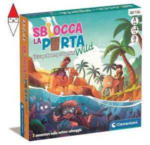 , , , GIOCO DA TAVOLO CLEMENTONI SBLOCCA LA PORTA WILD