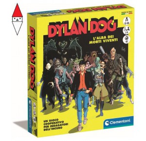 , , , GIOCO DA TAVOLO CLEMENTONI DYLAN DOG LALBA DEI MORTI VIVENTI