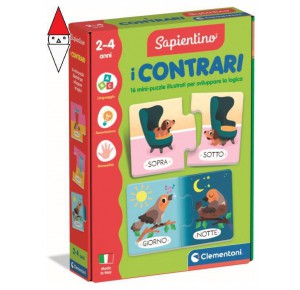 , , , GIOCO EDUCATIVO CLEMENTONI I CONTRARI
