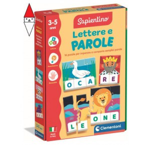 , , , GIOCO EDUCATIVO CLEMENTONI LETTERE E PAROLE