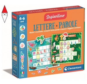 , , , GIOCO EDUCATIVO CLEMENTONI LOGIC LETTERE E PAROLE