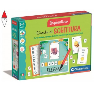 , , , GIOCO EDUCATIVO CLEMENTONI GIOCHI DI SCRITTURA