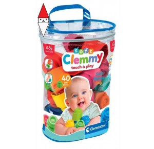 , , , PRIMA INFANZIA CLEMENTONI SACCA 40 MATTONCINI