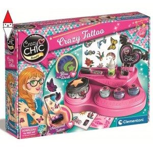 , , , GIOCO DI IMITAZIONE CLEMENTONI CRAZY CHIC - CRAZY TATTOO