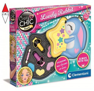 , , , GIOCO DI IMITAZIONE CLEMENTONI CRAZY CHIC TROUSSE CONIGLIO