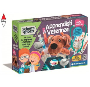 , , , GIOCO EDUCATIVO CLEMENTONI APPRENDISTI VETERINARI