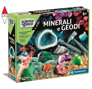 , , , GIOCO EDUCATIVO CLEMENTONI MINERALI E GEODI