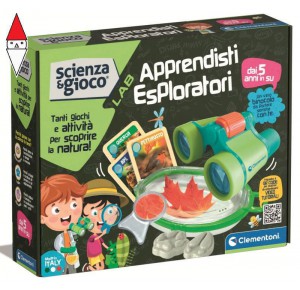 , , , GIOCO EDUCATIVO CLEMENTONI APPRENDISTI ESPLORATORI