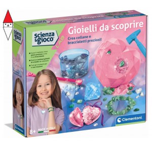 , , , GIOCO EDUCATIVO CLEMENTONI GIOIELLI DA SCOPRIRE